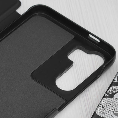 Husa de protectie Techsuit eFold Series compatibila cu Samsung Galaxy S23 FE, acoperire spate, negru
