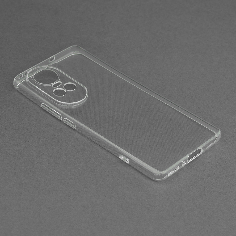 Husa de protectie Techsuit Clear Silicone compatibila cu Oppo Reno10 Pro, acoperire spate, transparent