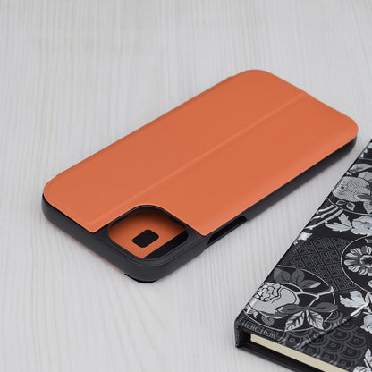 Husa de protectie Techsuit eFold Series compatibila cu Apple iPhone 15 Plus, acoperire spate, oranj