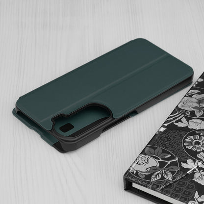 Husa de protectie Techsuit eFold Series compatibila cu Honor 200 Pro, acoperire spate, verde inchis