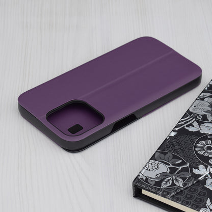 Husa de protectie Techsuit eFold Series compatibila cu Apple iPhone 15 Pro Max, acoperire spate, mov