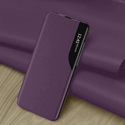 Husa de protectie Techsuit eFold Series compatibila cu Apple iPhone 15 Plus, acoperire spate, mov