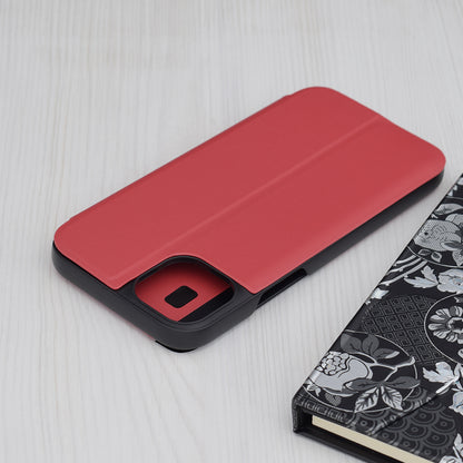 Husa de protectie Techsuit eFold Series compatibila cu Apple iPhone 15 Plus, acoperire spate, rosu
