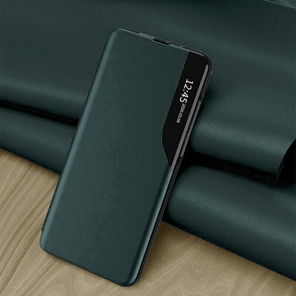 Husa de protectie Techsuit eFold Series compatibila cu Apple iPhone 15 Plus, acoperire spate, verde inchis