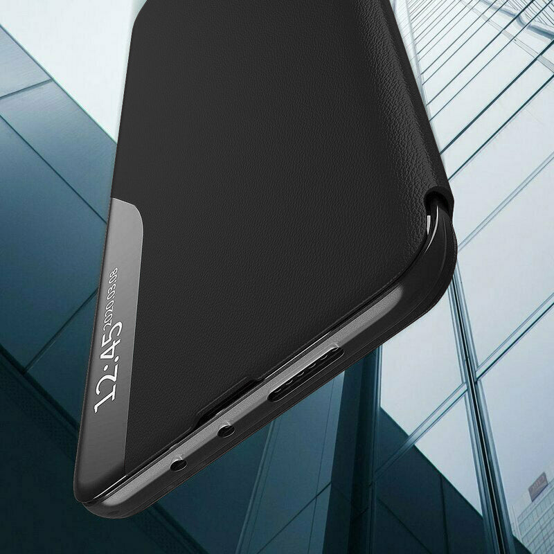 Husa de protectie Techsuit eFold Series compatibila cu Apple iPhone 15 Plus, acoperire spate, negru