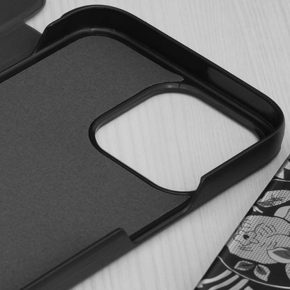 Husa de protectie Techsuit eFold Series compatibila cu Apple iPhone 15 Pro Max, acoperire spate, negru