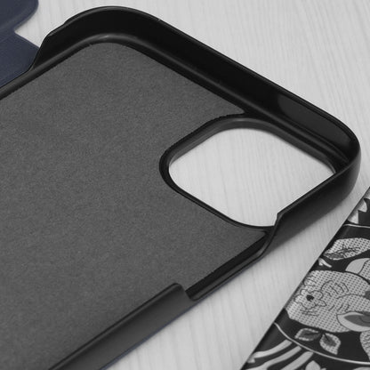 Husa de protectie Techsuit eFold Series compatibila cu Apple iPhone 15 Plus, acoperire spate, albastru