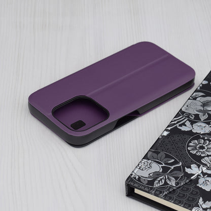 Husa de protectie Techsuit eFold Series compatibila cu Apple iPhone 15 Pro, acoperire spate, mov