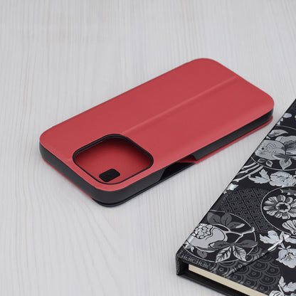 Husa de protectie Techsuit eFold Series compatibila cu Apple iPhone 15 Pro, acoperire spate, rosu