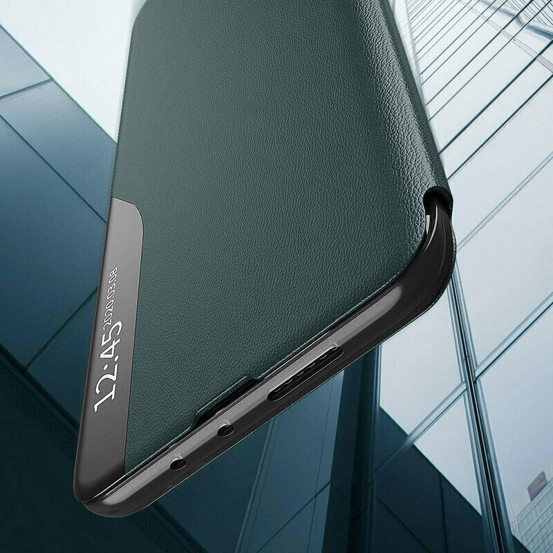 Husa de protectie Techsuit eFold Series compatibila cu Apple iPhone 15 Pro, acoperire spate, verde inchis