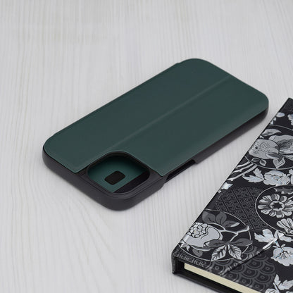 Husa de protectie Techsuit eFold Series compatibila cu Apple iPhone 15, acoperire spate, verde inchis
