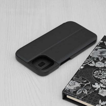 Husa de protectie Techsuit eFold Series compatibila cu Apple iPhone 15, acoperire spate, negru
