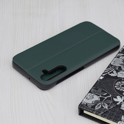 Husa de protectie Techsuit eFold Series compatibila cu Samsung Galaxy A25 5G, acoperire spate, verde inchis