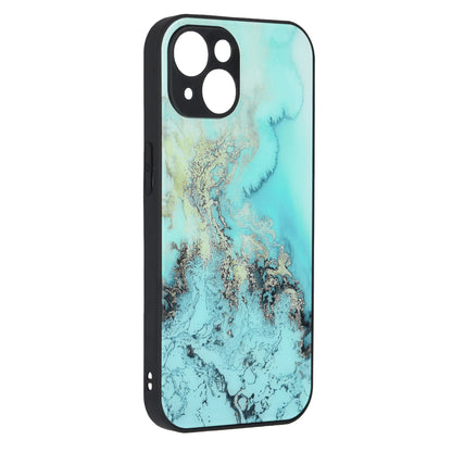 Husa de protectie Techsuit Glaze Series compatibila cu Apple iPhone 15 Plus, acoperire spate, Blue Ocean