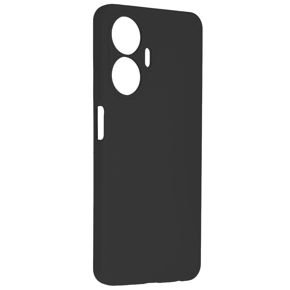 Husa de protectie Techsuit Soft Edge Silicone compatibila cu Realme C55, acoperire spate, negru