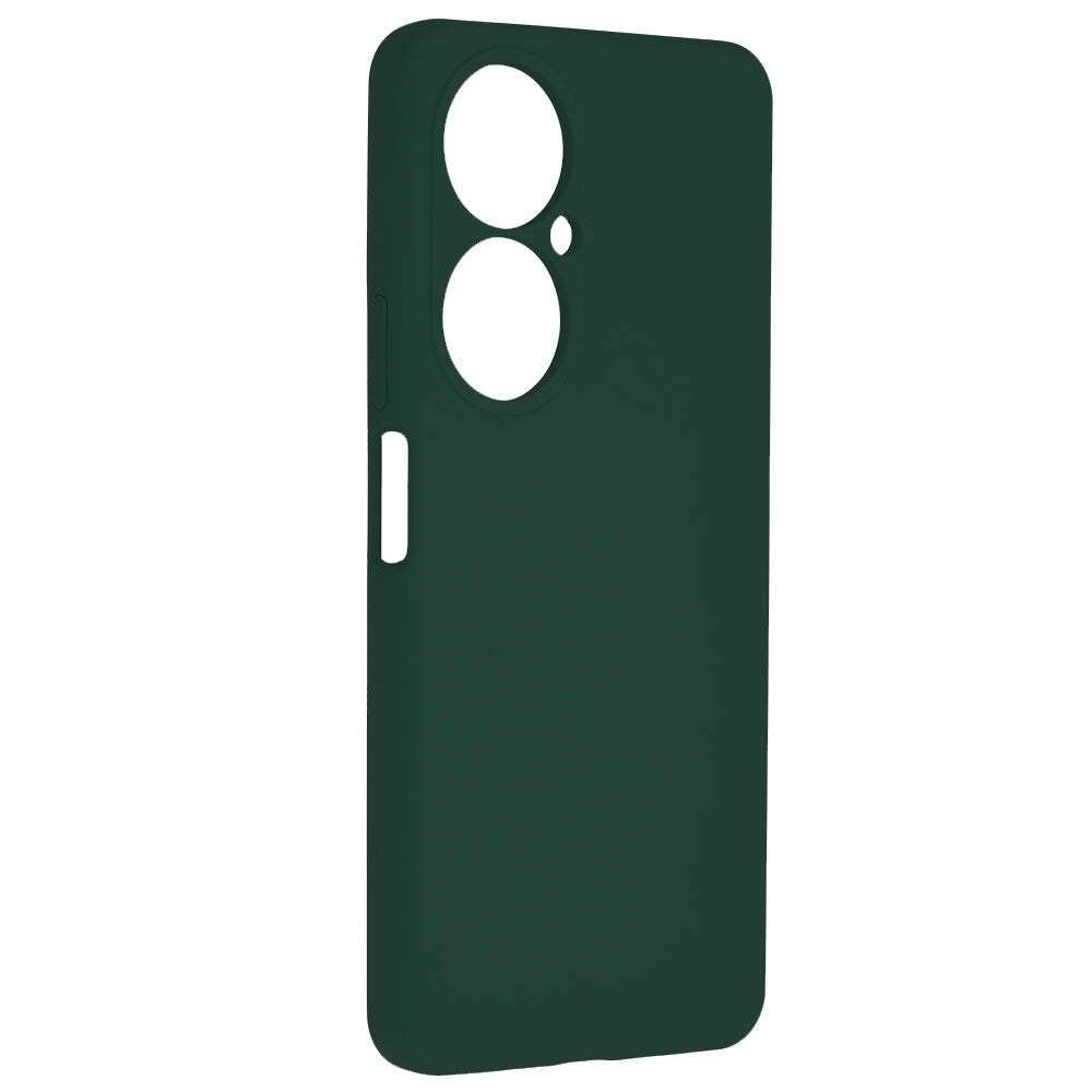Husa de protectie Techsuit Soft Edge Silicone compatibila cu Huawei nova 11i, acoperire spate, verde inchis