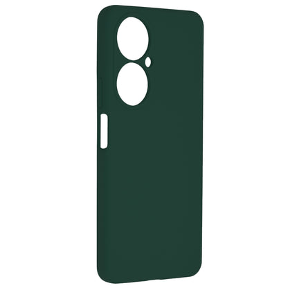 Husa de protectie Techsuit Soft Edge Silicone compatibila cu Huawei nova 11i, acoperire spate, verde inchis