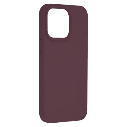 Husa de protectie Techsuit Soft Edge Silicone compatibila cu Apple iPhone 15 Pro Max, acoperire spate, visiniu