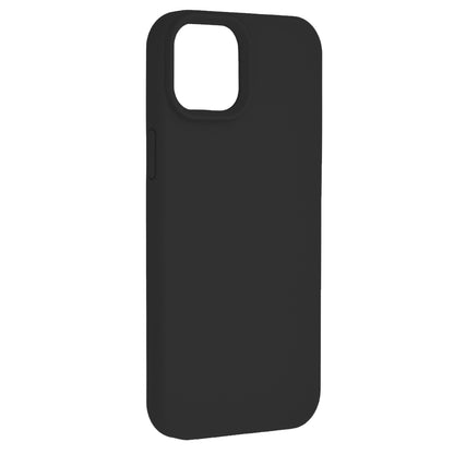Husa de protectie Techsuit Soft Edge Silicone compatibila cu Apple iPhone 15 Plus, acoperire spate, negru
