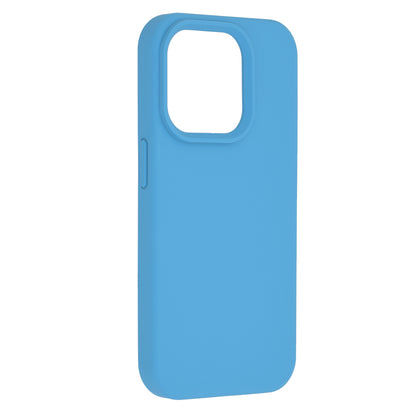 Husa de protectie Techsuit Soft Edge Silicone compatibila cu Apple iPhone 15 Pro, acoperire spate, albastru deschis