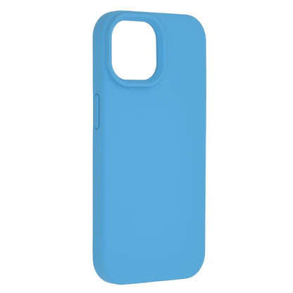 Husa de protectie Techsuit Soft Edge Silicone compatibila cu Apple iPhone 15, acoperire spate, albastru deschis