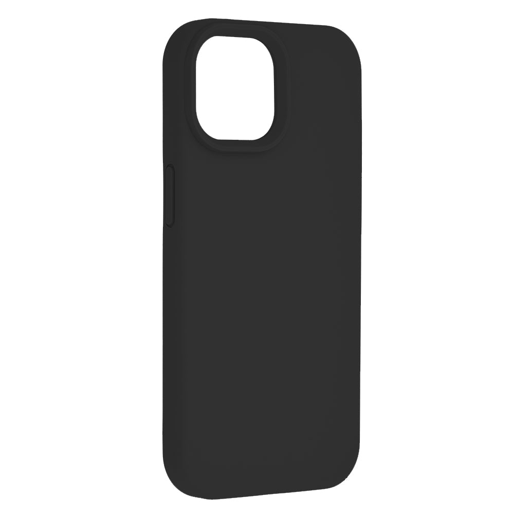 Husa de protectie Techsuit Soft Edge Silicone compatibila cu Apple iPhone 15, acoperire spate, negru