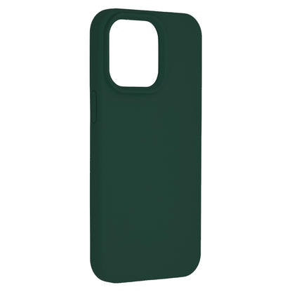 Husa de protectie Techsuit Soft Edge Silicone compatibila cu Apple iPhone 15 Pro Max, acoperire spate, verde inchis