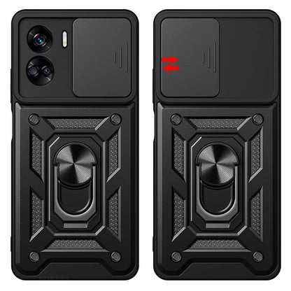 Husa de protectie Techsuit CamShield Series compatibila cu Honor 90 Lite, acoperire spate, negru