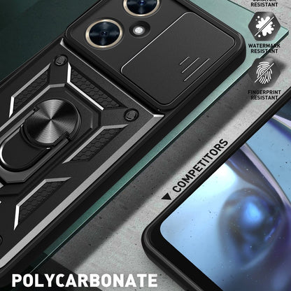 Husa de protectie Techsuit CamShield Series compatibila cu Huawei nova 11i, acoperire spate, negru