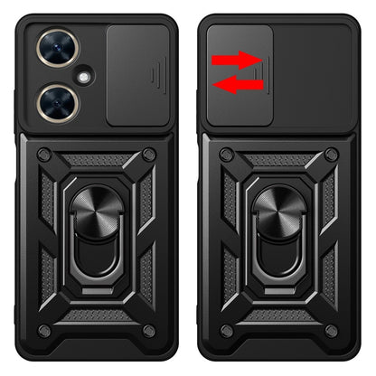 Husa de protectie Techsuit CamShield Series compatibila cu Huawei nova 11i, acoperire spate, negru