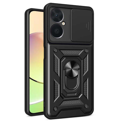 Husa de protectie Techsuit CamShield Series compatibila cu Huawei nova 11i, acoperire spate, negru