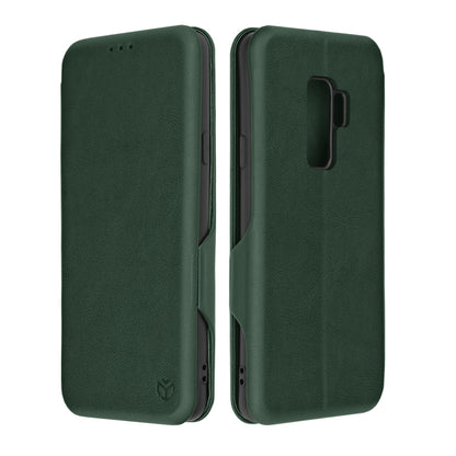 Husa de protectie Techsuit Safe Wallet Plus compatibila cu Samsung Galaxy S9 Plus, acoperire spate, verde
