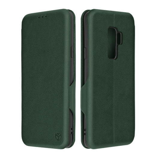 Husa de protectie Techsuit Safe Wallet Plus compatibila cu Samsung Galaxy S9 Plus, acoperire spate, verde