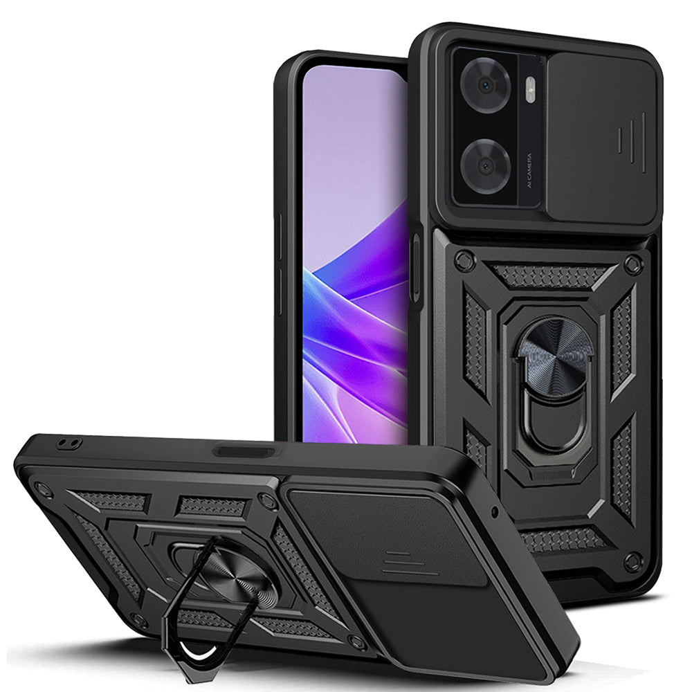 Husa de protectie Techsuit CamShield Series compatibila cu OnePlus Nord N20 SE, acoperire spate, negru
