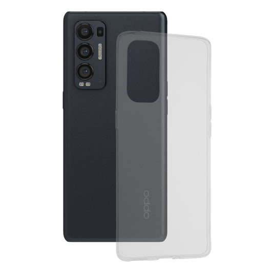 Husa de protectie Techsuit Clear Silicone compatibila cu Oppo Find X3 Neo, acoperire spate, transparent