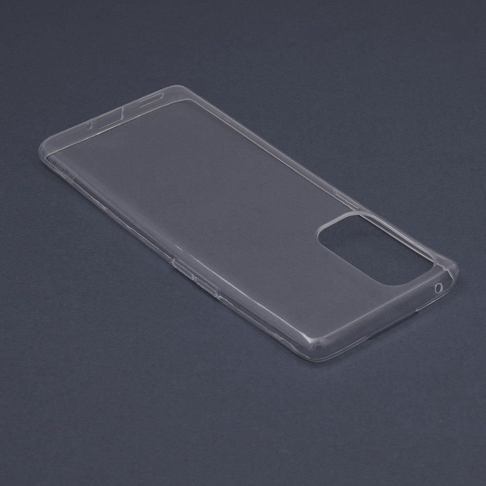 Husa de protectie Techsuit Clear Silicone compatibila cu Oppo Find X3 Neo, acoperire spate, transparent