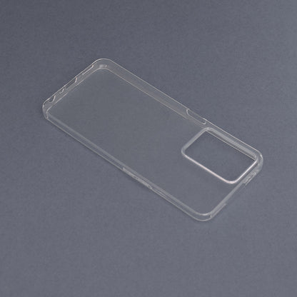 Husa de protectie Techsuit Clear Silicone compatibila cu Oppo A17, acoperire spate, transparent