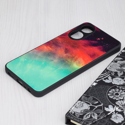 Husa de protectie Techsuit Glaze Series compatibila cu Oppo A78 4G, acoperire spate, Blue Ocean