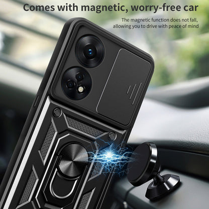 Husa de protectie Techsuit CamShield Series compatibila cu Oppo A78 4G, acoperire spate, negru