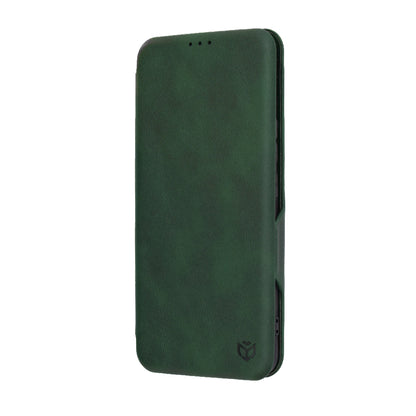 Husa de protectie Techsuit Safe Wallet Plus compatibila cu Honor 90, acoperire spate, verde