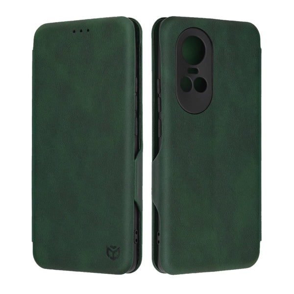 Husa de protectie Techsuit Safe Wallet Plus compatibila cu Oppo Reno10, acoperire spate, verde