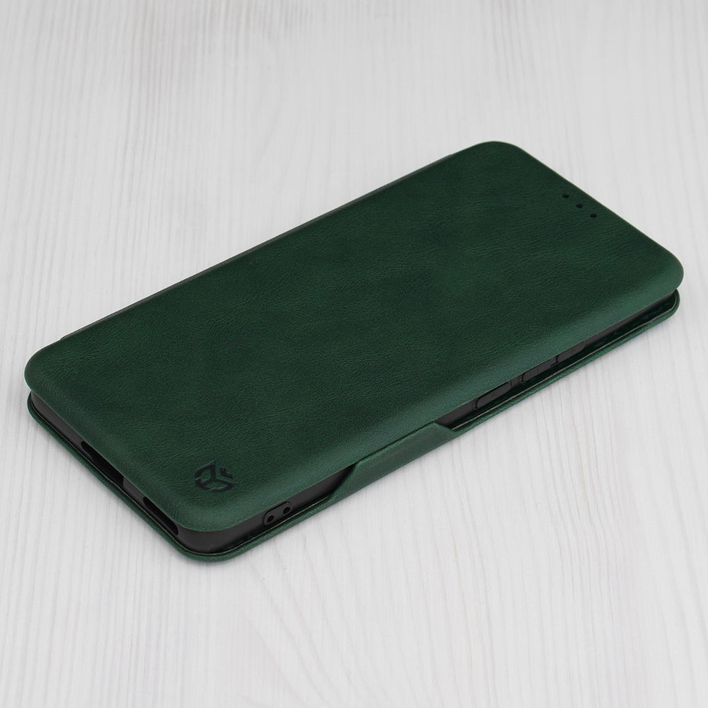 Husa de protectie Techsuit Safe Wallet Plus compatibila cu Oppo Reno10, acoperire spate, negru