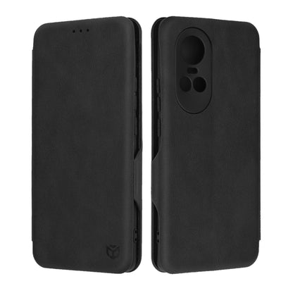 Husa de protectie Techsuit Safe Wallet Plus compatibila cu Oppo Reno10, acoperire spate, negru