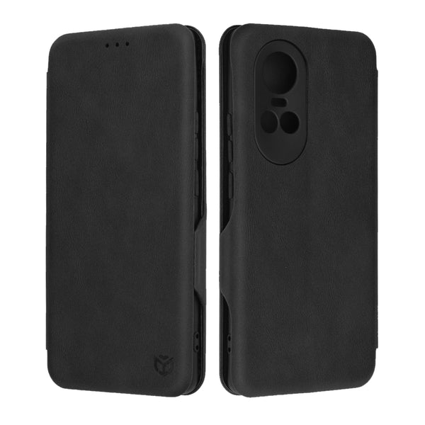 Husa de protectie Techsuit Safe Wallet Plus compatibila cu Oppo Reno10, acoperire spate, negru