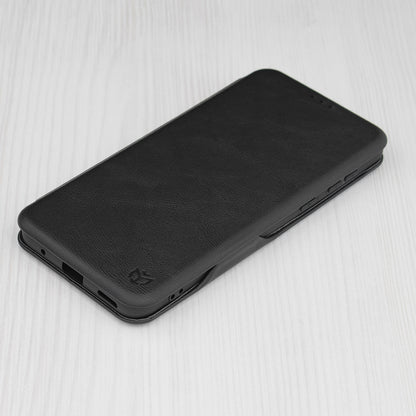 Husa de protectie Techsuit Safe Wallet Plus compatibila cu Motorola Moto E13, acoperire spate, negru
