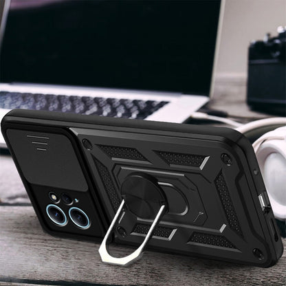 Husa de protectie Techsuit CamShield Series compatibila cu Xiaomi Redmi Note 12 4G, acoperire spate, negru