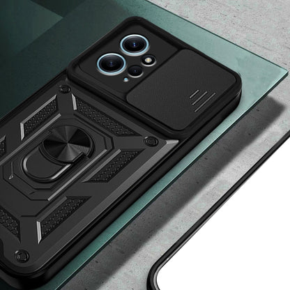 Husa de protectie Techsuit CamShield Series compatibila cu Xiaomi Redmi Note 12 4G, acoperire spate, negru