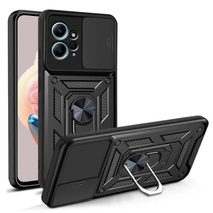 Husa de protectie Techsuit CamShield Series compatibila cu Xiaomi Redmi Note 12 4G, acoperire spate, negru