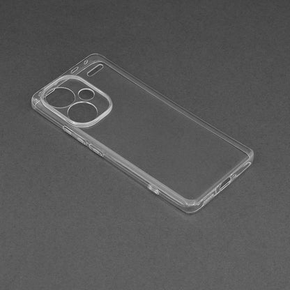 Husa de protectie Techsuit Clear Silicone compatibila cu Xiaomi Redmi Poco M6 4G, acoperire spate, transparent