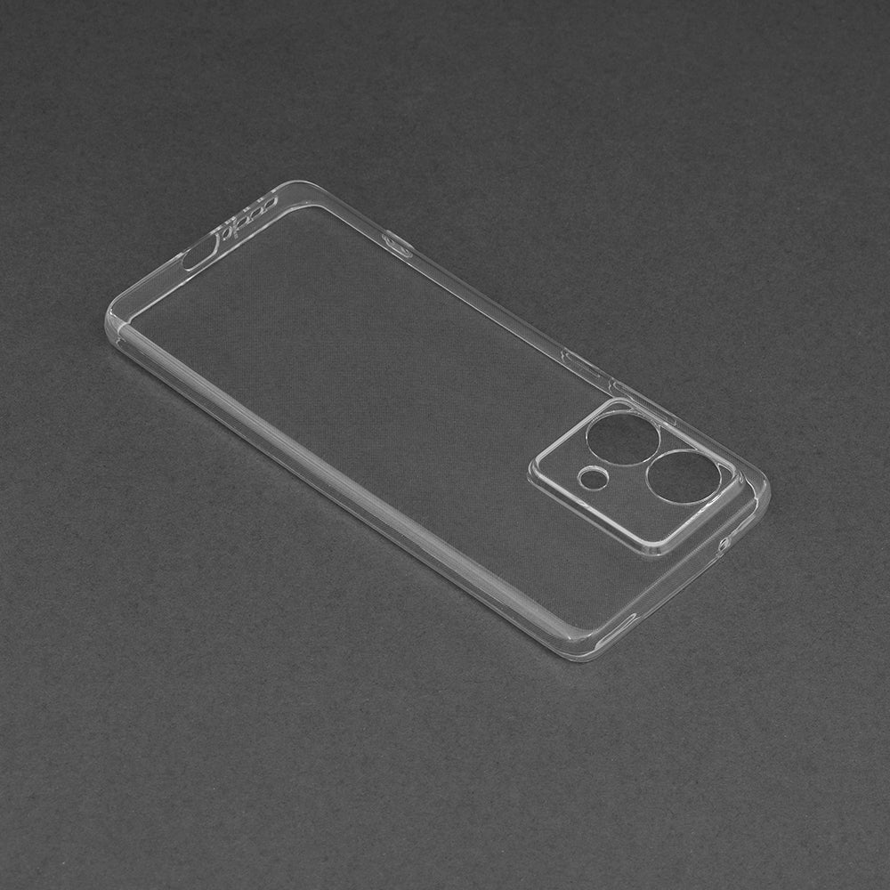 Husa de protectie Techsuit Clear Silicone compatibila cu Motorola Edge 40 Neo, acoperire spate, transparent